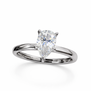 Pear Brilliant Solitaire