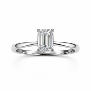 Emerald Brilliant Solitaire