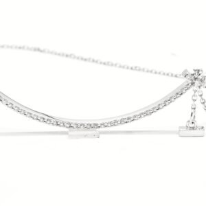 Curved Anchor Necklace