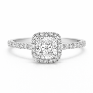 Cushion Halo Radiant Center