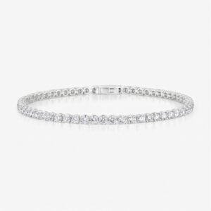 Round Brilliant Cut Diamond Tennis Bracelet