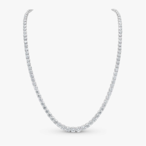 Gold Tennis Necklace 2mm 16in