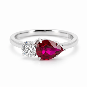 Toi et Moi Ruby and Diamond