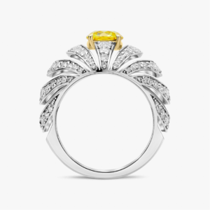 Blossom Yellow Diamond Ring